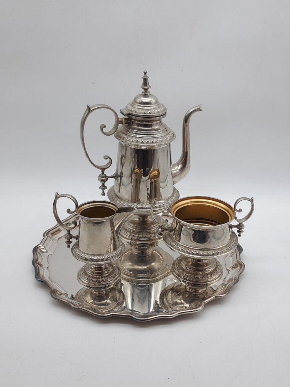 Silverplate Tea Service Gustaf Eriksson